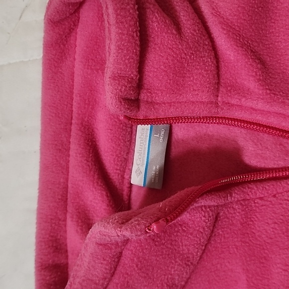Columbia Fleece Girls L Pink - Picture 2 of 4